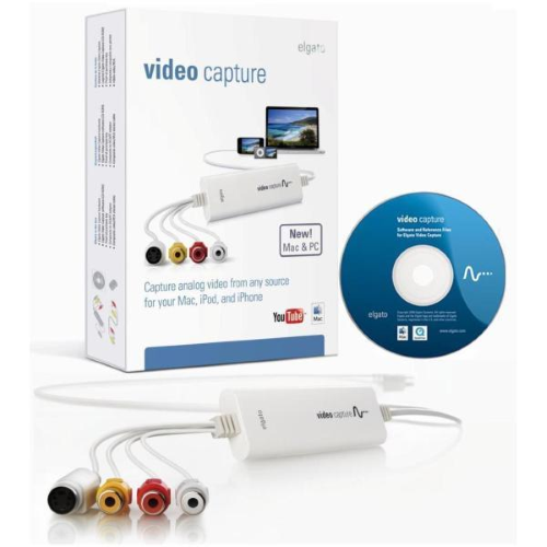 Elgato Video Capture - Adattatore per acquisizione video - USB 2.0 - NTSC, SECAM, PAL, PAL 60